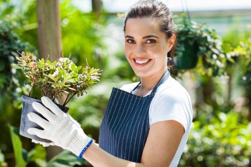 Charity reuse items collected from garden clearance in Stepney