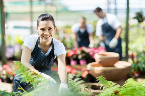 Planning a Stepney garden with raised beds and greenery